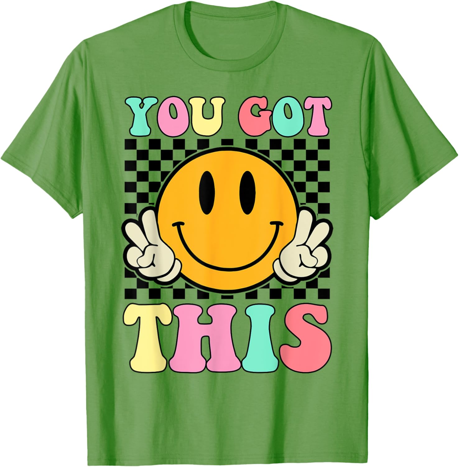 You Got This Retro Smile Motivational Testing Day Teacher T-Shirt