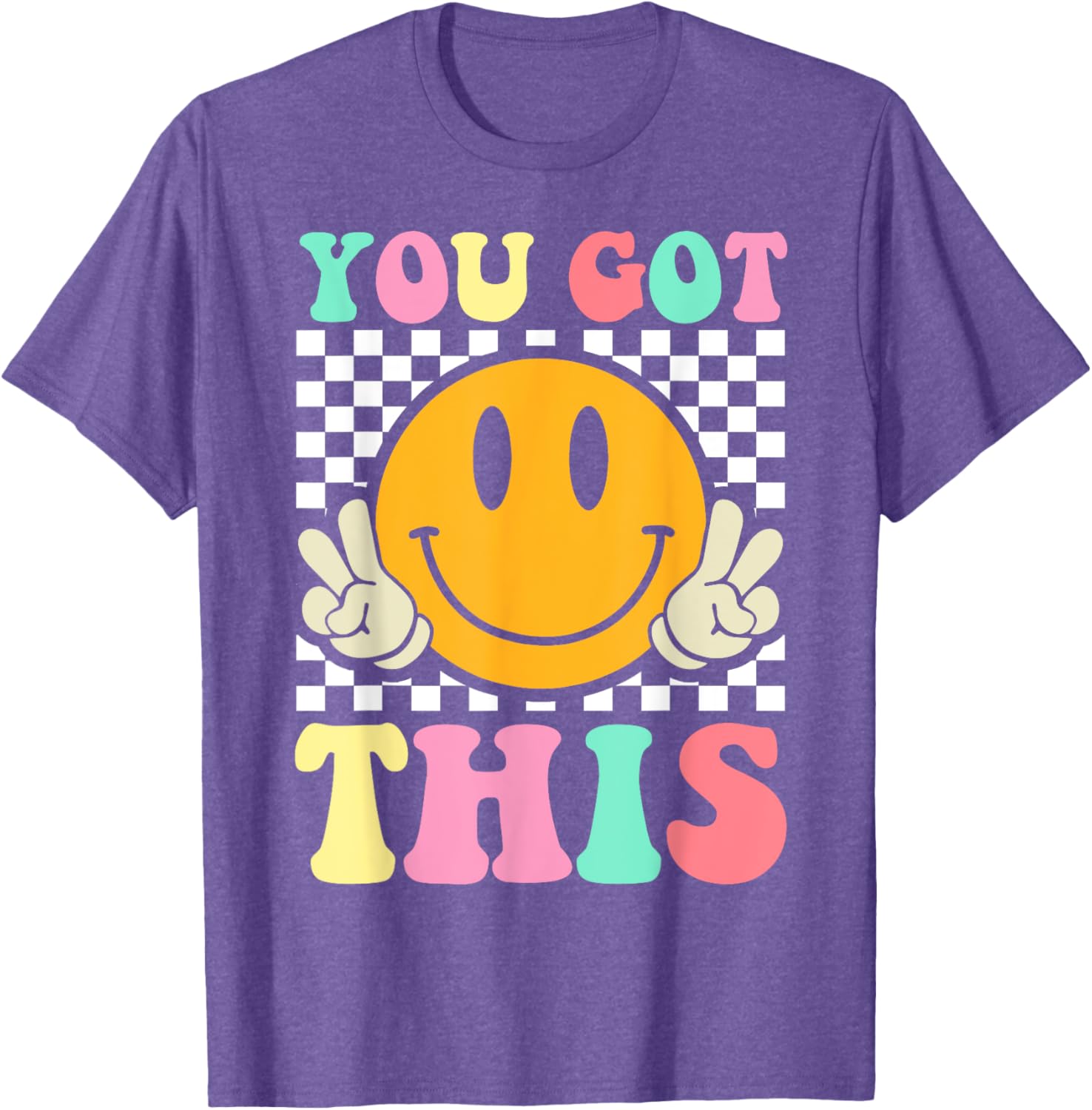 You Got This Retro Smile Motivational Testing Day Teacher T-Shirt