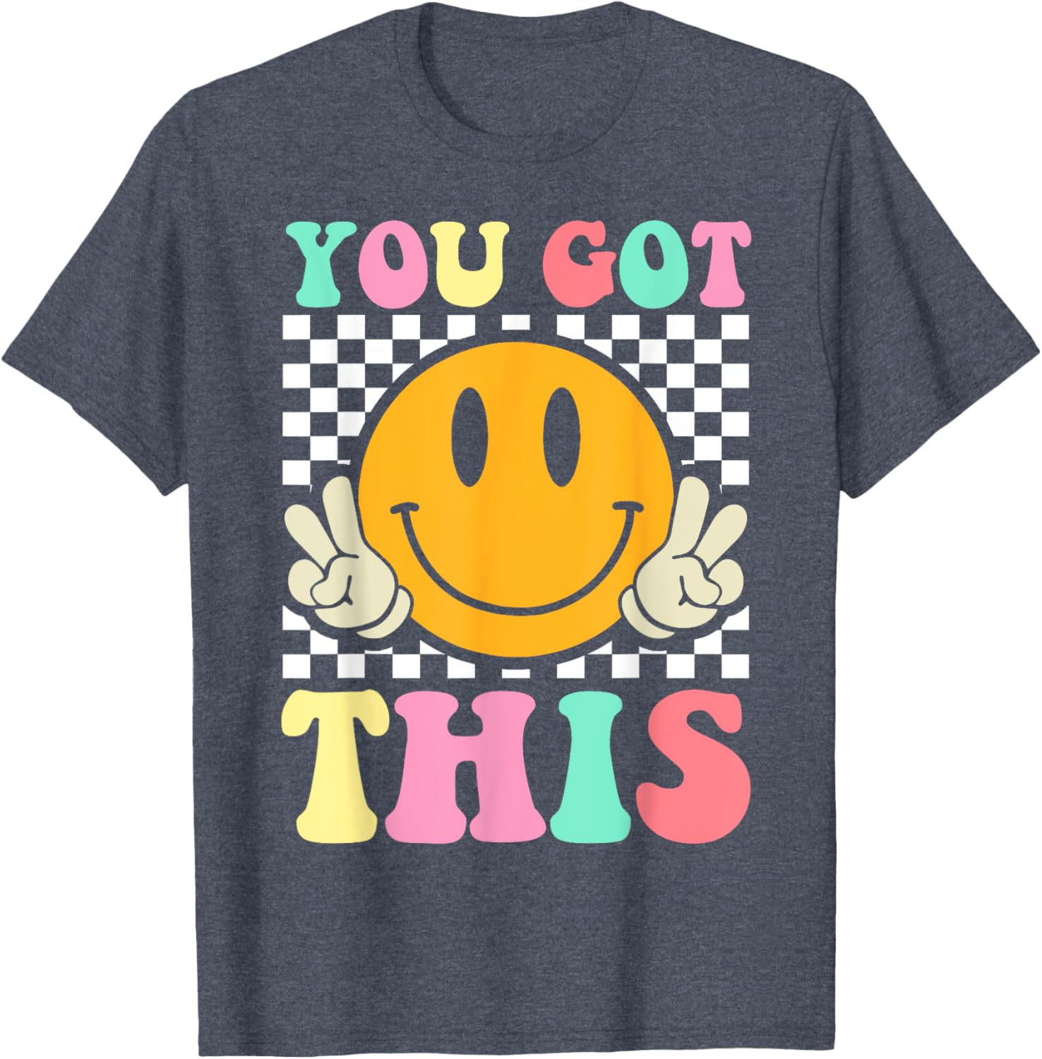 You Got This Retro Smile Motivational Testing Day Teacher T-Shirt
