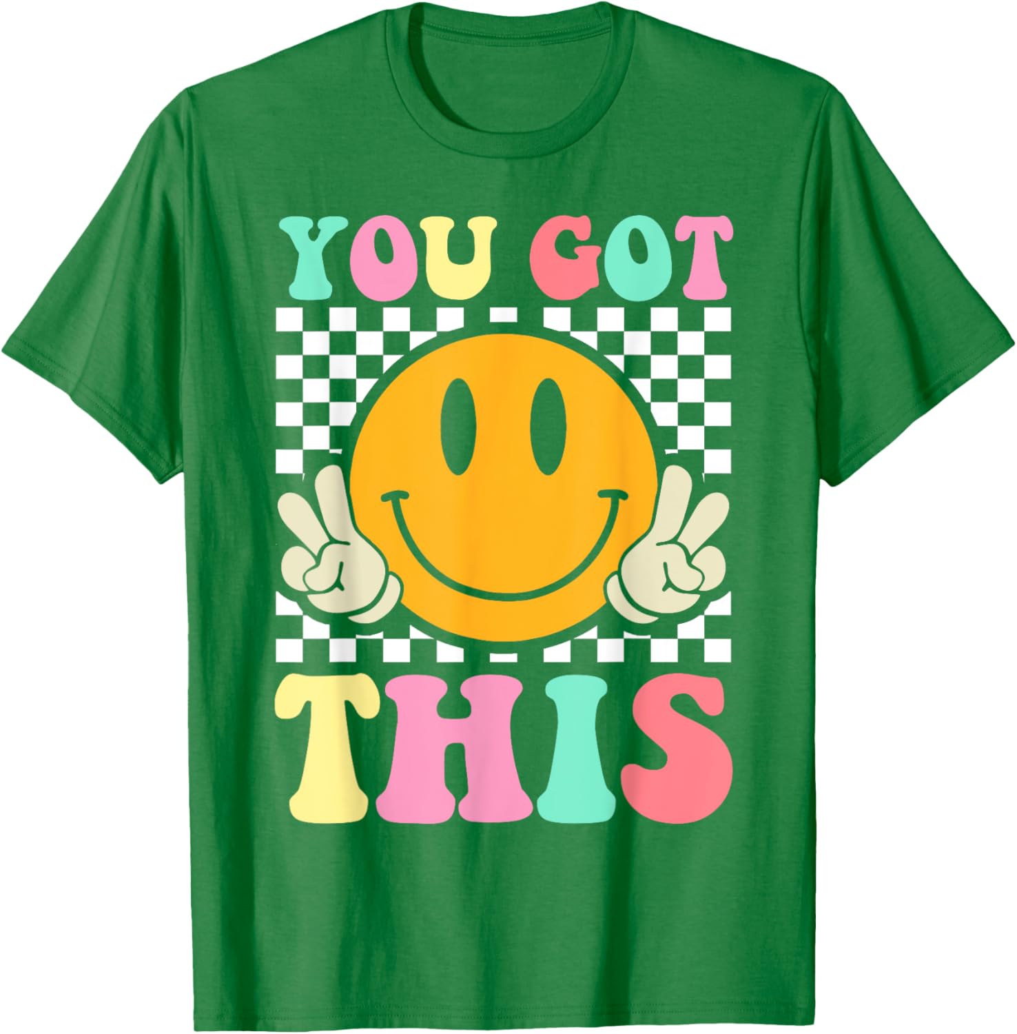 You Got This Retro Smile Motivational Testing Day Teacher T-Shirt
