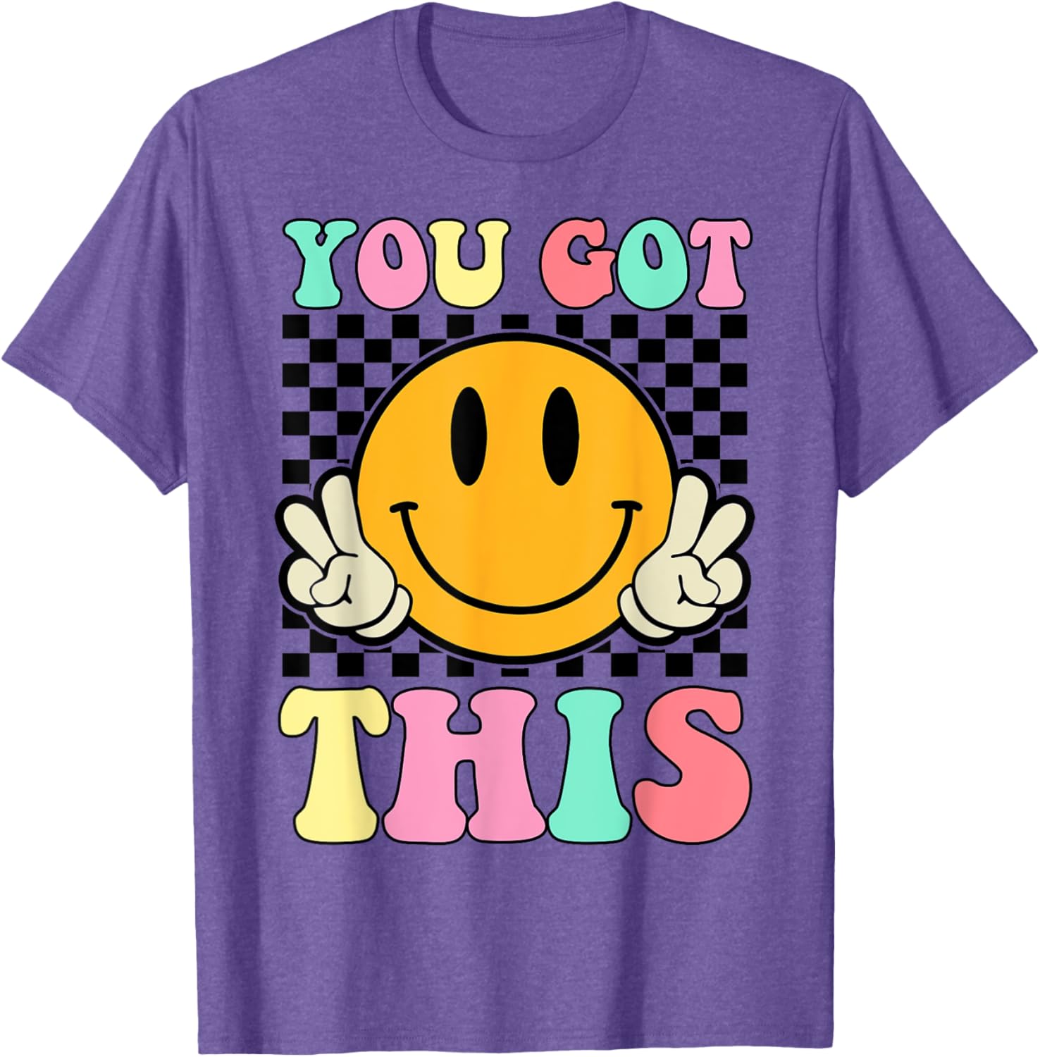 You Got This Retro Smile Motivational Testing Day Teacher T-Shirt