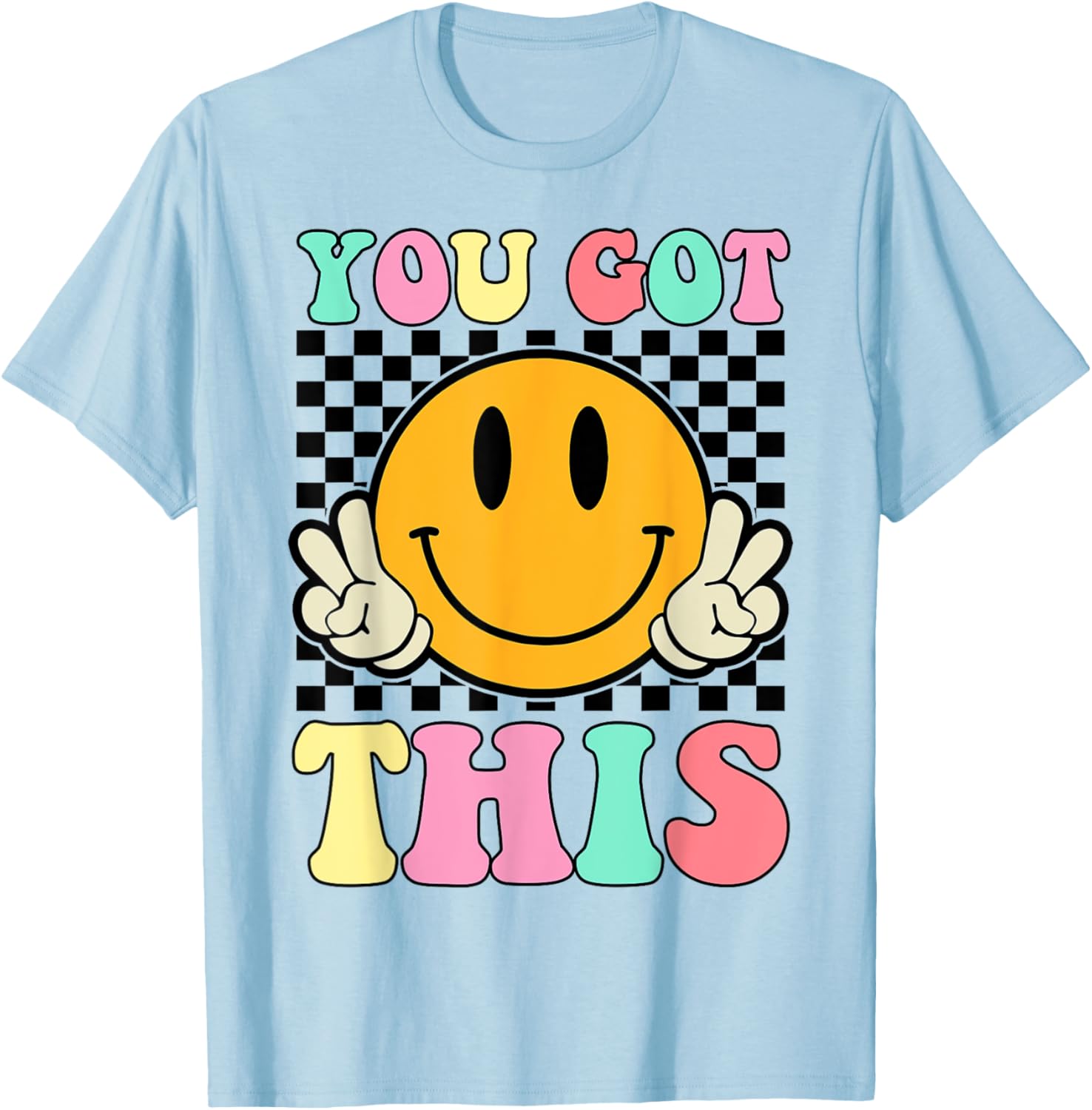 You Got This Retro Smile Motivational Testing Day Teacher T-Shirt