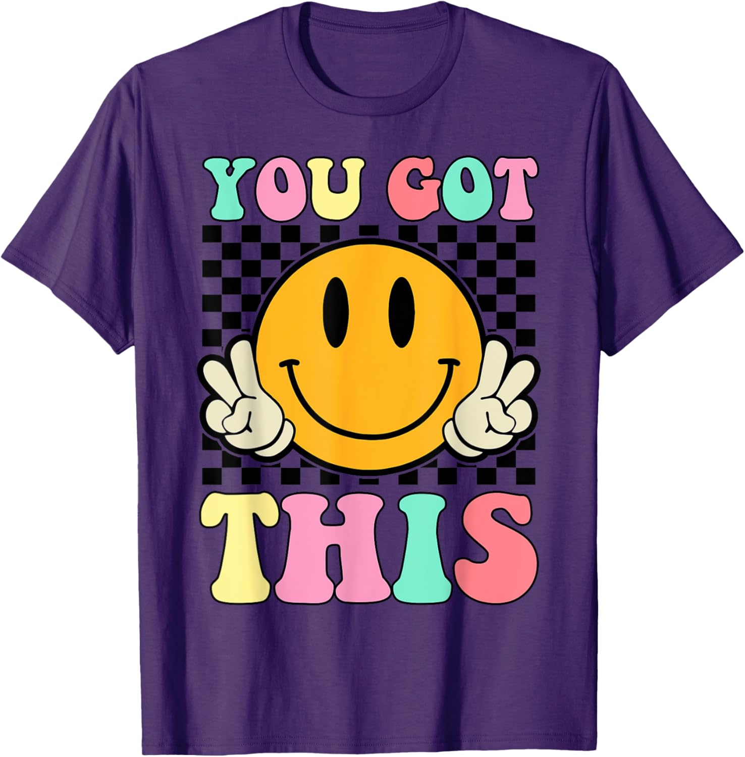 You Got This Retro Smile Motivational Testing Day Teacher T-Shirt