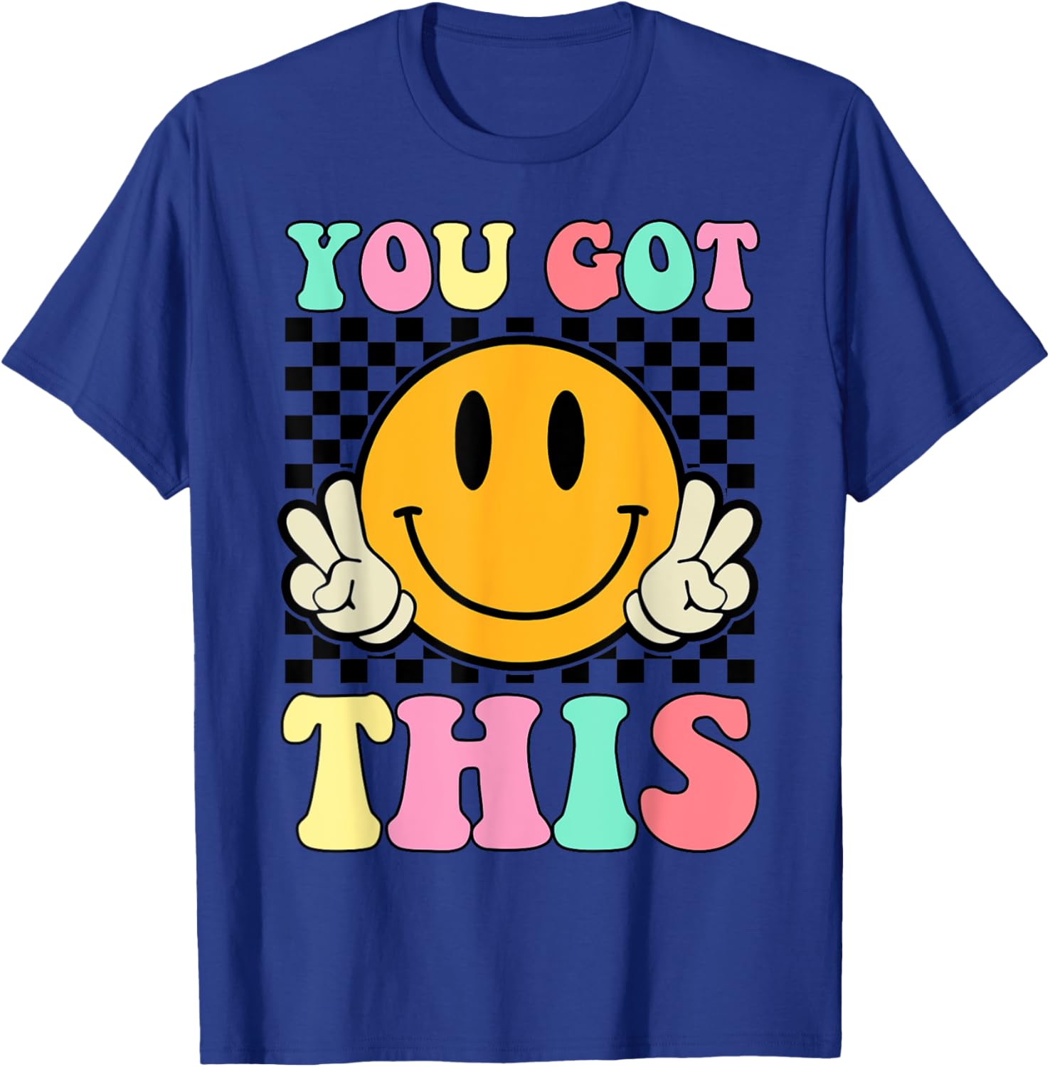 You Got This Retro Smile Motivational Testing Day Teacher T-Shirt