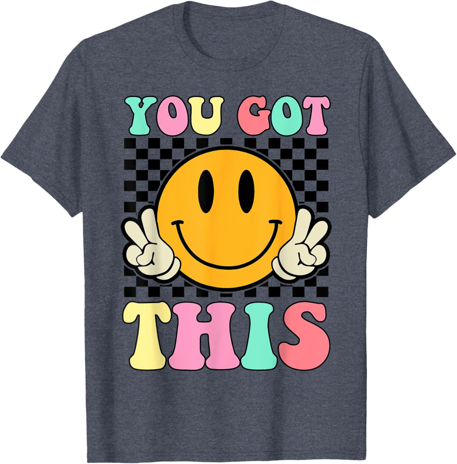 You Got This Retro Smile Motivational Testing Day Teacher T-Shirt