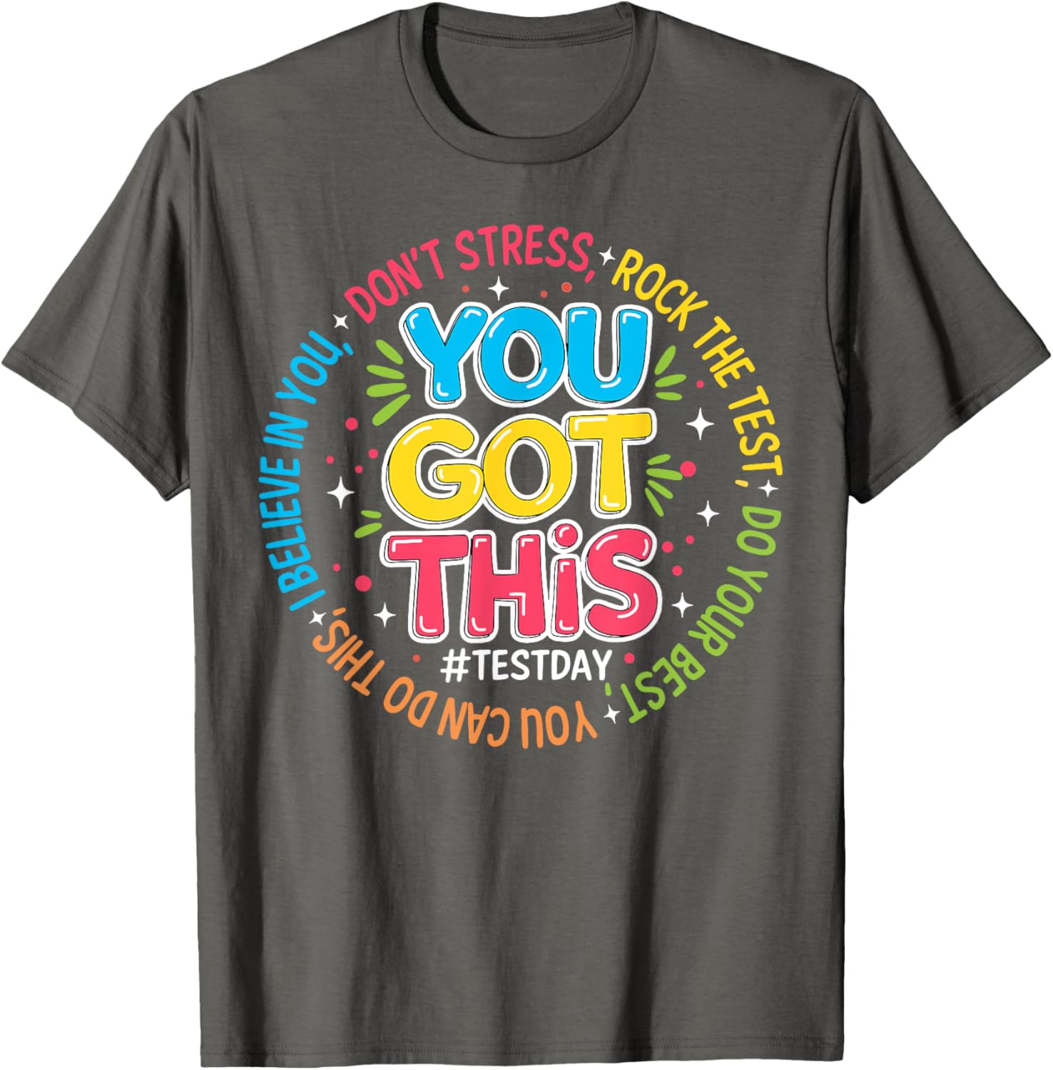 You Got This Test Day Rock The Test Teacher Testing Day T-Shirt