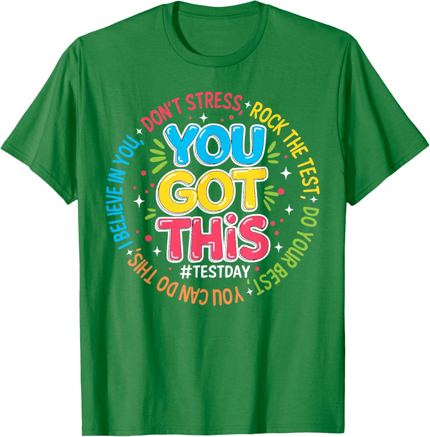You Got This Test Day Rock The Test Teacher Testing Day T-Shirt