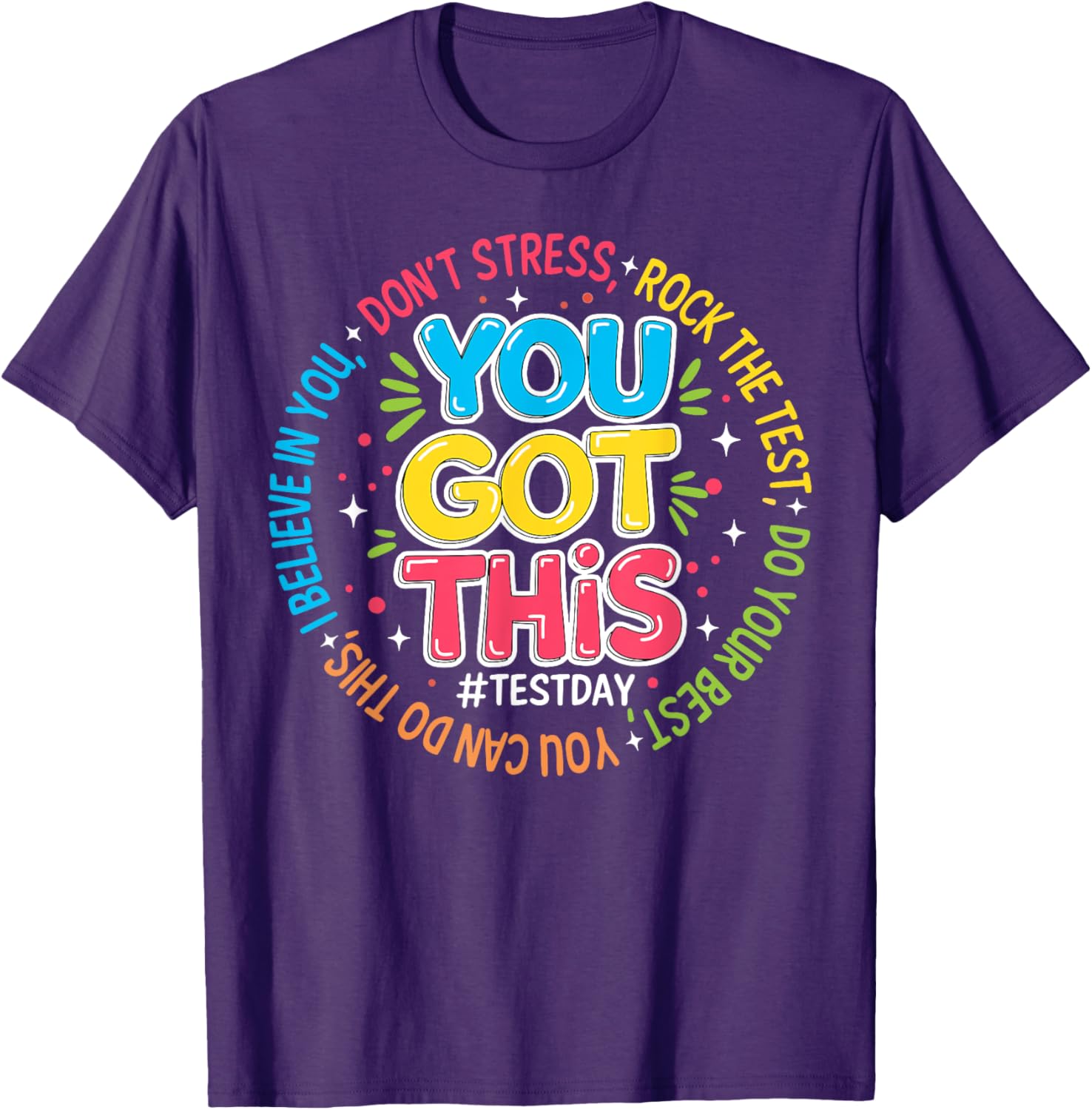You Got This Test Day Rock The Test Teacher Testing Day T-Shirt