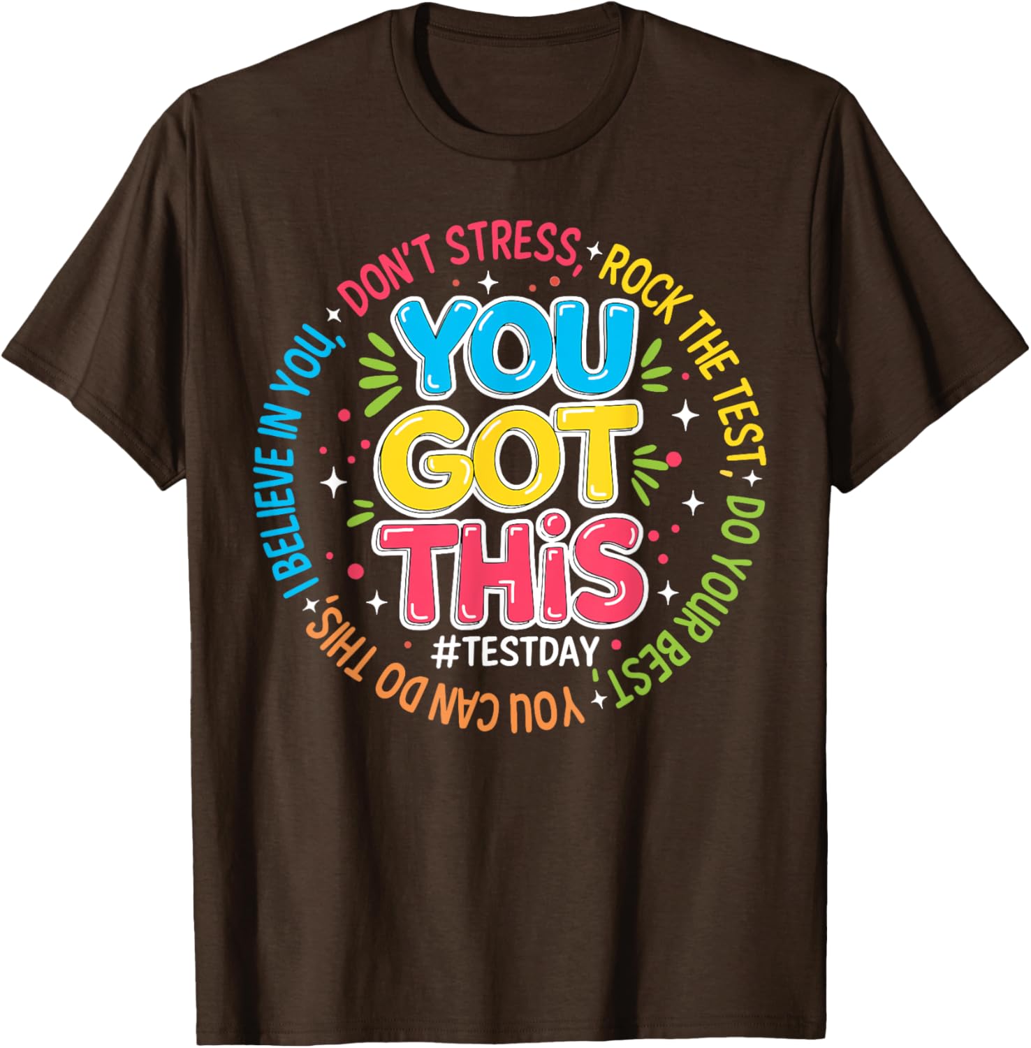 You Got This Test Day Rock The Test Teacher Testing Day T-Shirt
