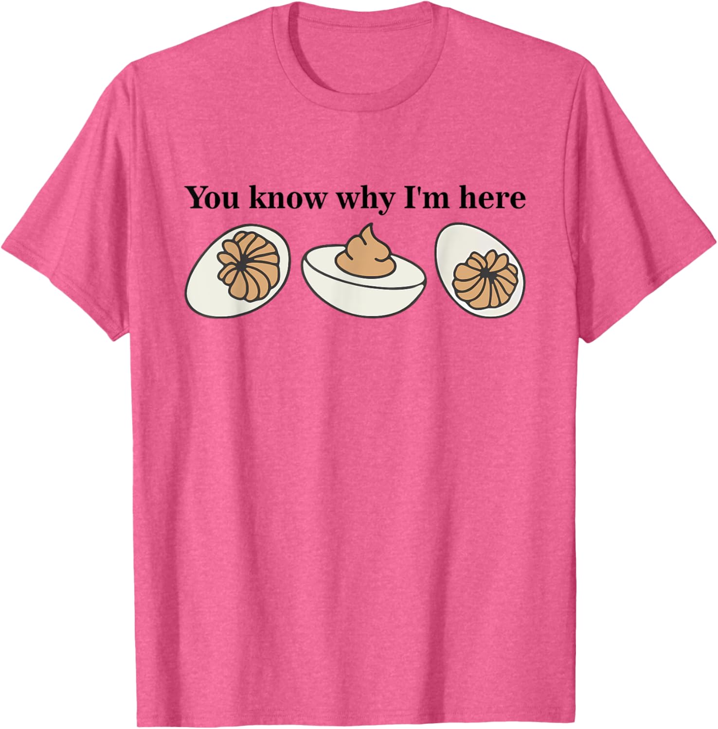 You Know Why I'm Here Funny T-Shirt