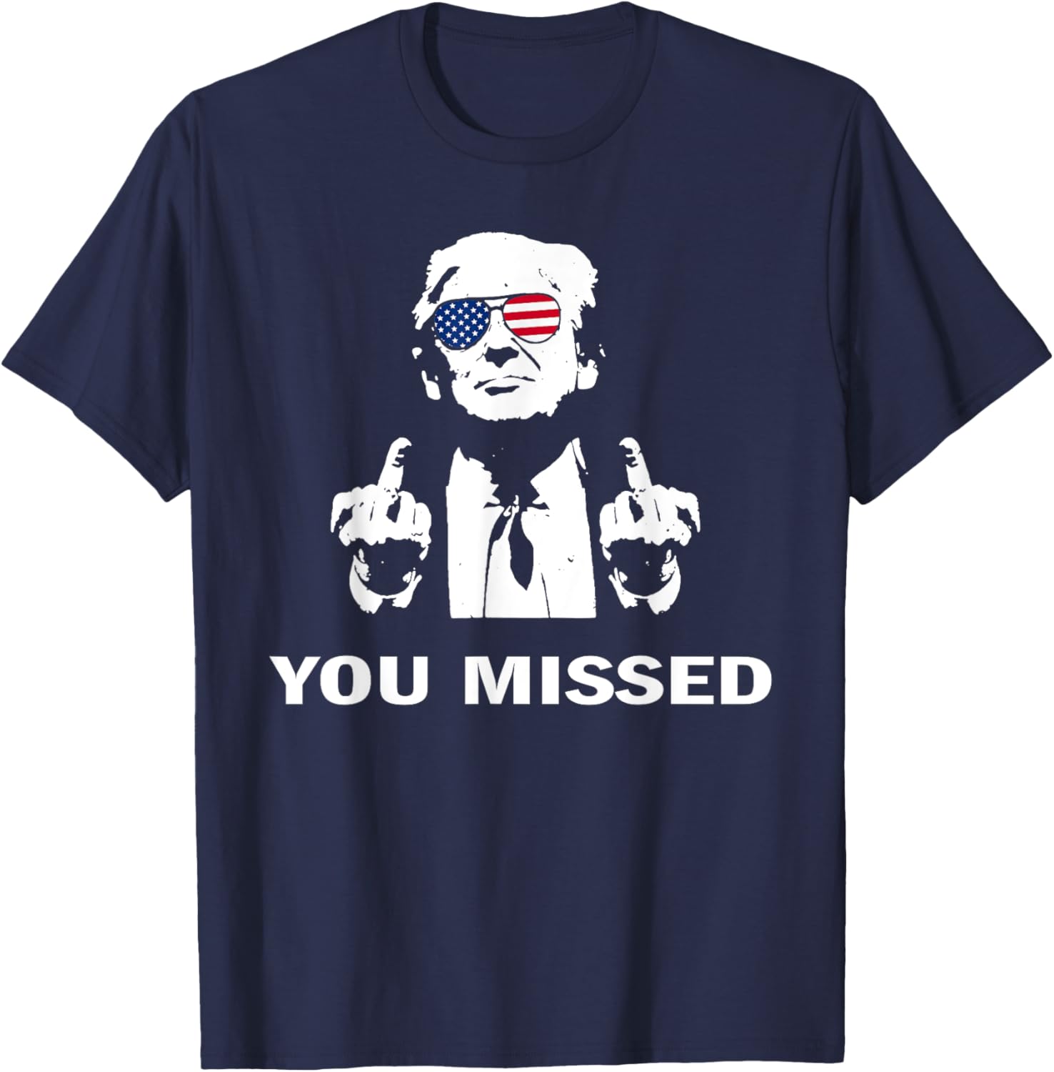 You Missed Shot Republican Pro Trump, President 2024 T-Shirt